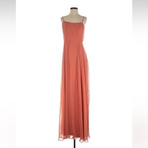 After Six Coral Maxi Dress